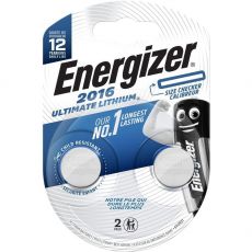 Батарейка Energizer Ultimate Lithium CR2016, 2 шт.