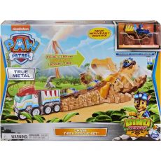 Игровой набор Paw Patrol Тру Метал Ти-Рексом, автомобиль