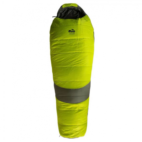 Спальный мешок Tramp Voyager Long (230х90) прав. сторона 230х90 см, салатовый/болотный зеленый TRS-052L-R